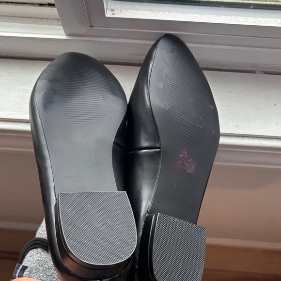 Nautica Women's Black Leather Loafers 7.5 - Picture 5 of 6